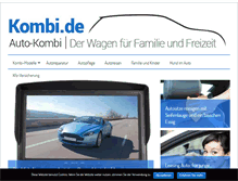 Tablet Screenshot of kombi.de